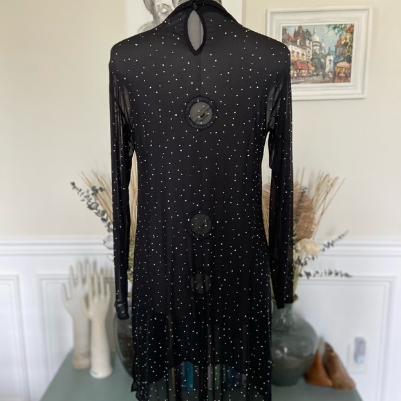 NWOT Anthropologie Eva Franco Starlight Long Sleeve Sheer Tunic - Picture 5 of 5